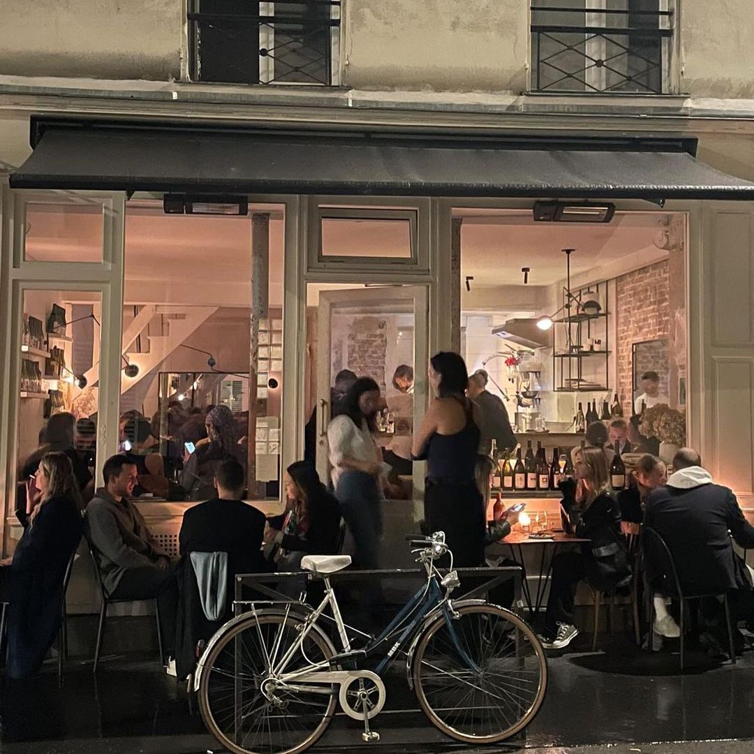 Früh Juni eines der angesagtesten Restaurants in Paris